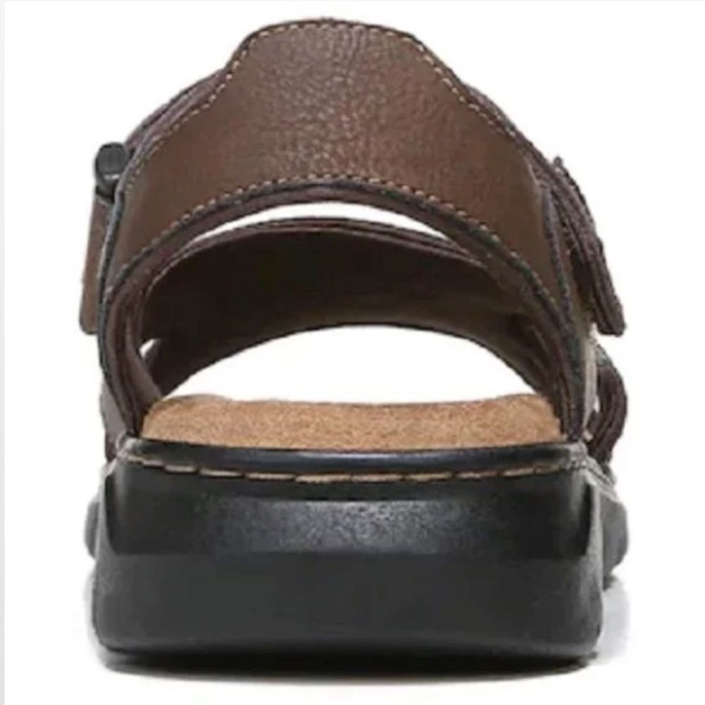 New Men Brown Fisherman Sandals Hiking Shoes Dr. Scholls Size 9 - Picture 12 of 16